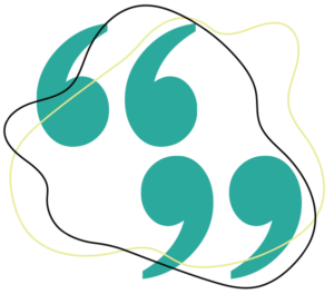 Possibilities and Perspectives logo. Yellow P & P on green background.
